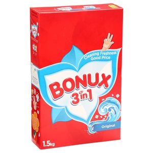 Bonux Detergent Original Blue 1.5Kg