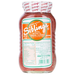 Siblings Salted Shrimp Fry 340G