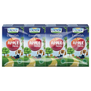 Lacnor Juice Apple 125Ml X8