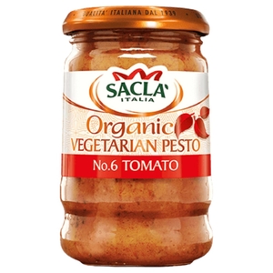 Sacla Organic Pesto Rosso 190G