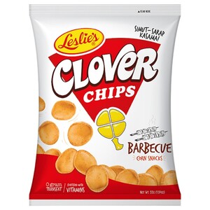 Leslie's Clover Corn Snacks Barbecue 55G