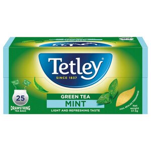 Tetley Mint Green Tea 25 Bags