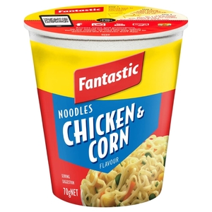 Fantastic Cup Noodles Chicken & Corn 70G
