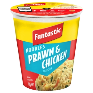 Fantastic Cup Noodles Prawn & Chicken 70G