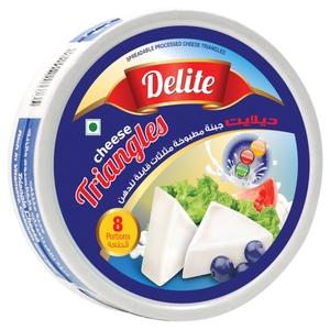 Delite Cheese Triangles 120G
