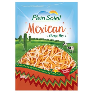 Plein Soleil Mexican Cheese Mix Shredded 200G