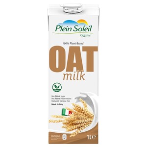 Plein Soleil Oat Milk Unsweetened & Organic 1L