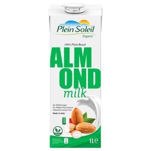Plein Soleil Almond Milk Unsweetened & Organic 1L
