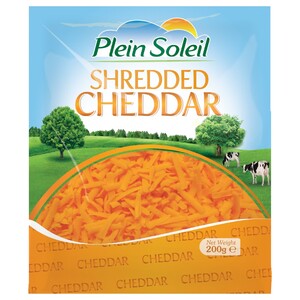 Plein Soleil Cheddar Shredded 200G
