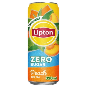 Liption Ice Tea Peach Zero Sugar 320Ml
