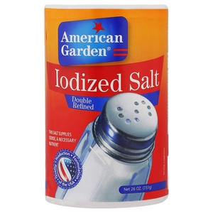 American Garden Salt Iodized 737G