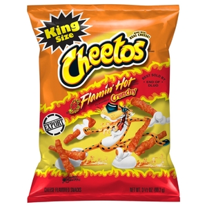 Cheetos Crunchy Flamin Hot 100G