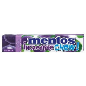 Mentos Incredible Chew Grape 45G