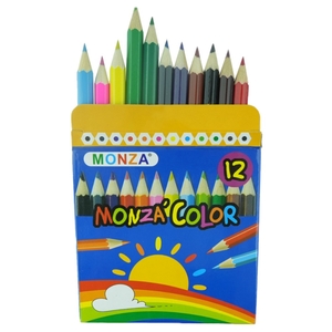 Monza Coloring Pencils Box 12 Pieces
