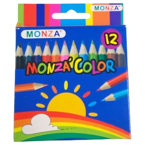 Monza Coloring Pencils Box 12 Pieces