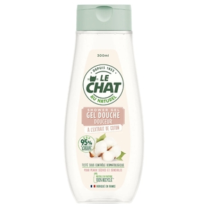 Le Chat Gel Douche Parfum Coton 300Ml