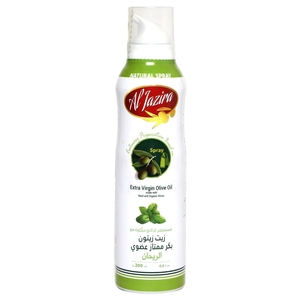 Al Jazira Extra Virgin Olive Oil Spray Basil 200Ml