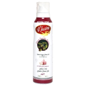 Al Jazira Extra Virgin Olive Oil Spray Garlic 200Ml
