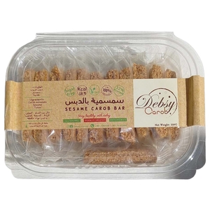 Debsy Sesame Carob Bar 250G