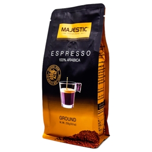 Majestic Espresso Ground Coffee 250G