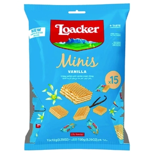 Loacker Minis Vanilla 150G