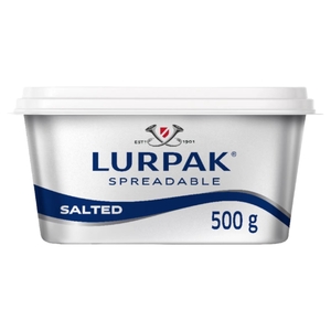 Lurpark Spreadable Butter Salted 500G