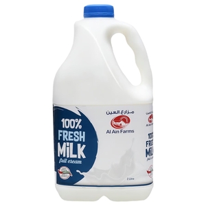 Al Ain Farms Fresh Milk Full Cream Full Fat 2L
