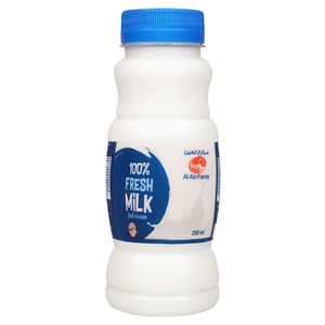 Al Ain Farms Fresh Milk Full Cream Full Fat 250Ml
