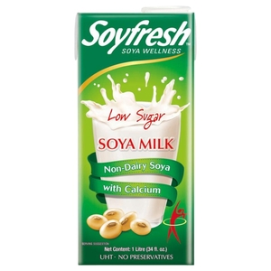 Soyfresh Soya Milk With Calcium Low Sugar 1L