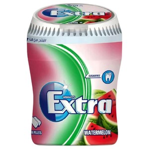 Wrigley's Extra Chewing Gum Watermelon Sugar Free 60 Pieces 84G
