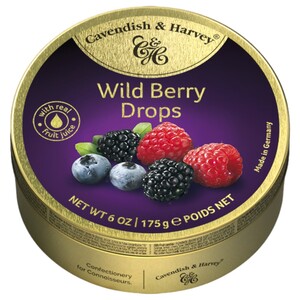 Cavendish & Harvey Drops Wild Berry 175G