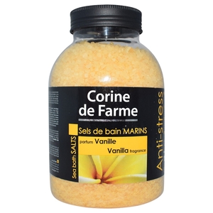 Corine De Farme Bath Sea Salt Vanilla 1.3Kg