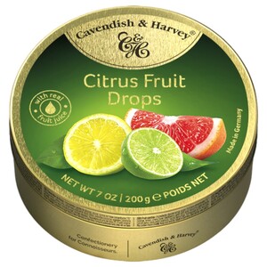 Cavendish & Harvey Citrus Fruit Drops 200G