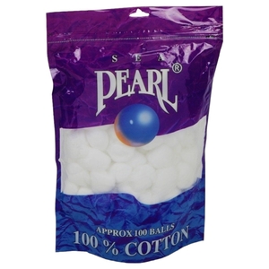 Sea Pearl Cotton Balls Pack Of 100 Pieces