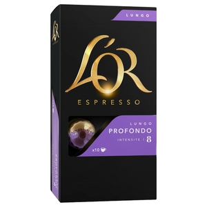 Lor Coffee Capsules Espresso Lungo Profondo 52G