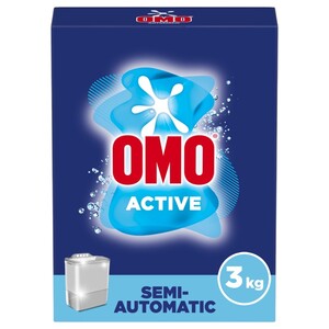 Omo Active Powder Laundry Detergent Semi-Automatic 3Kg