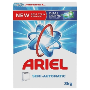 Ariel Blue Semi Automatic Detergent 3Kg