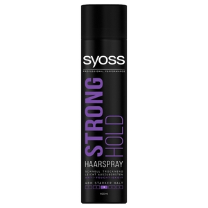 Syoss Hair Spray Strong Hold Level 3 400Ml