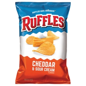 Ruffles Potato Chips Cheddar & Sour Cream 184.2G