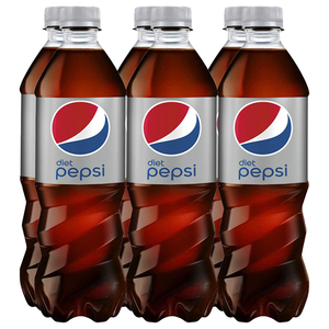 Pepsi Carbonated Drink Diet Bottle 330Ml X6