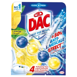 Dac Toilet Cleaner Power Active Lemon 50G