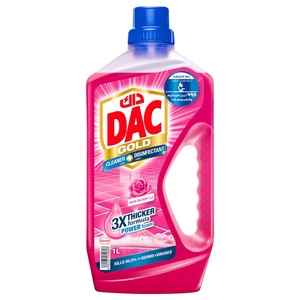 Dac Gold Multi Purpose Cleaner And Disinfectant Rose Bloom 1L