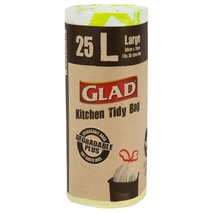 Glad Kitchen Tidy Bag Large 25 Bags