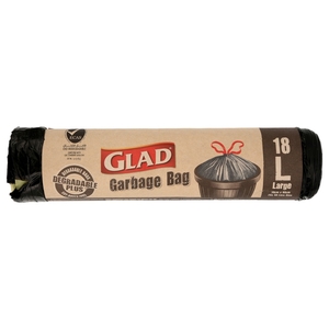 Glad Garbage Bags 18L 18 Bags