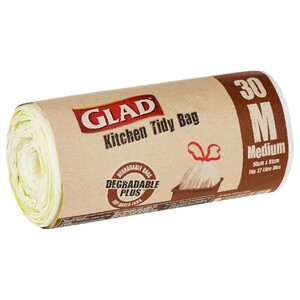 Glad Kitchen Tidy Medium 55X61cm 30 Bags