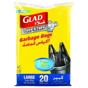 Glad Garbage Large 20 Bags