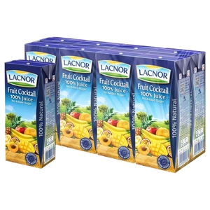 Lacnor Juice Fruit Cocktail 180Ml X8