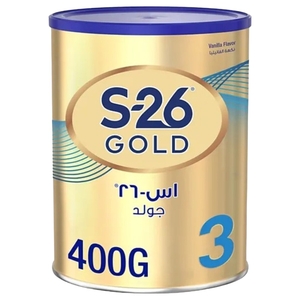 Wyeth S-26 Baby Milk Powder Gold 3 400G