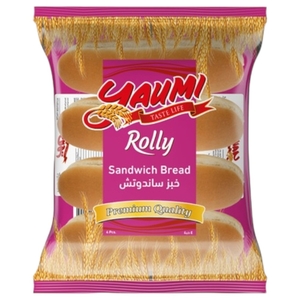 Yaumi Rolly Sandwich Bread 4 Pieces 280G