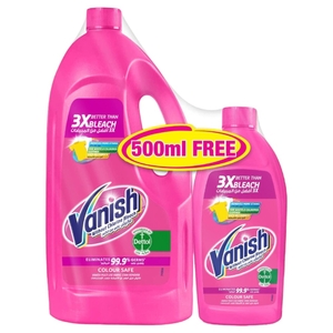 Vanish Fabric Stain Remover Colour Safe 1.8L+ 500Ml